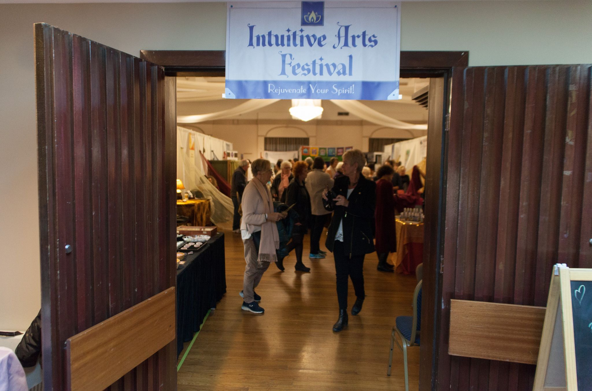 Intuitive Arts Festival Entrance Way